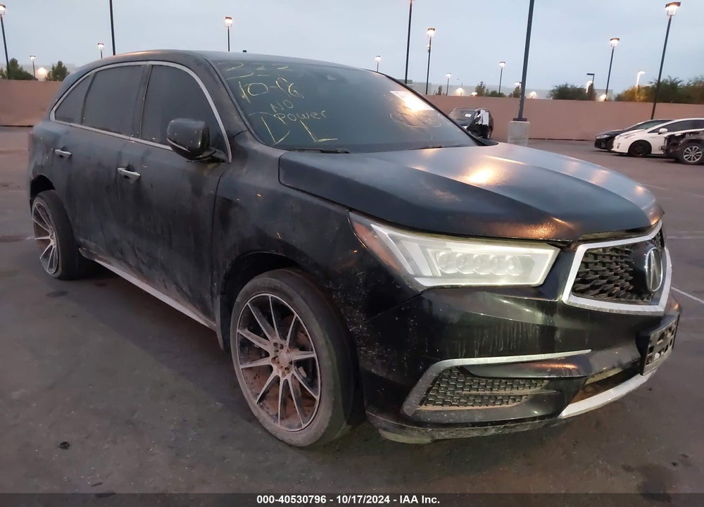 2020 ACURA MDX STANDARD VIN: 5J8YD4H39LL034682