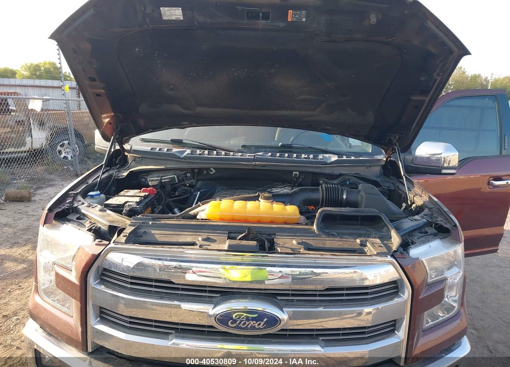2016 FORD F-150 LARIAT VIN: 1FTEW1EGXGFD47620