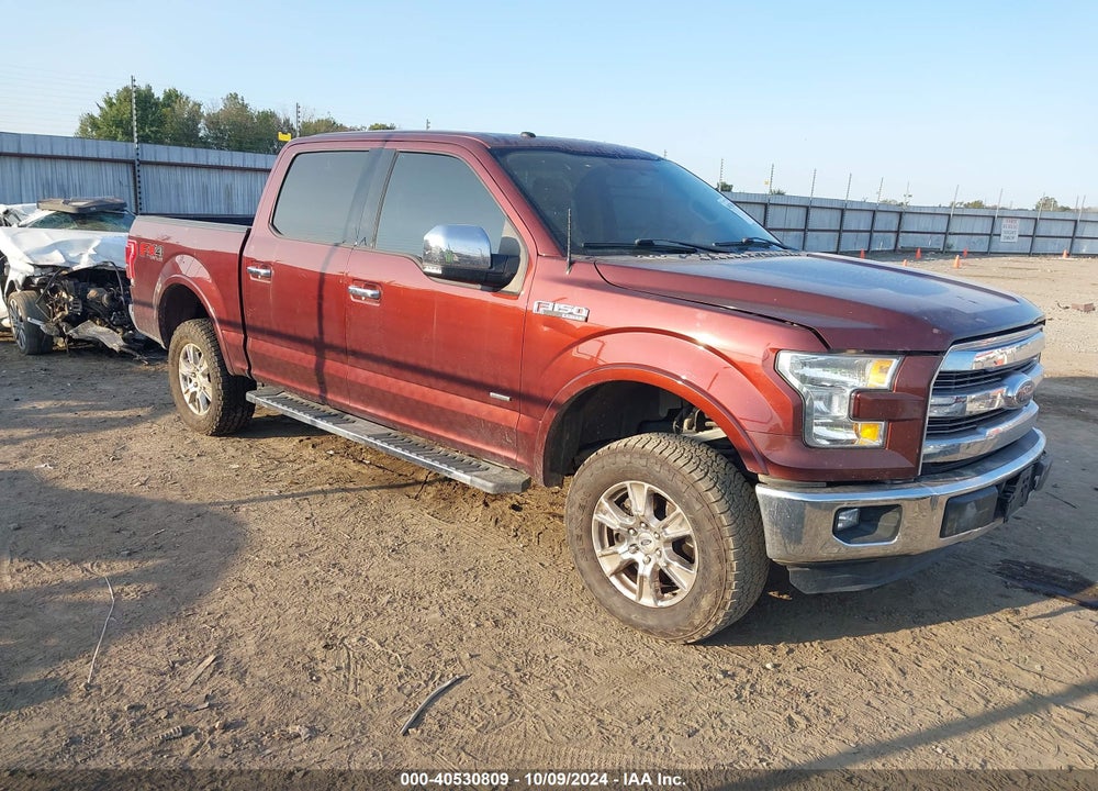2016 FORD F-150 LARIAT VIN: 1FTEW1EGXGFD47620