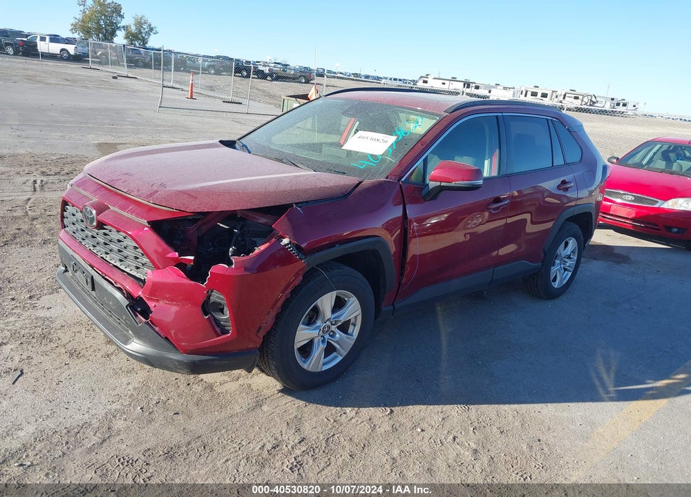 2019 TOYOTA RAV4 XLE VIN: JTMP1RFV3KJ012921