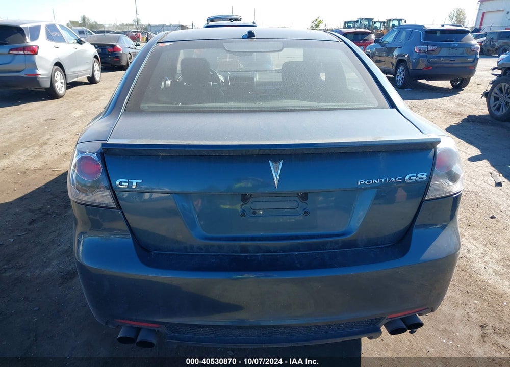 2009 PONTIAC G8 GT VIN: 6G2EC57Y59L219013