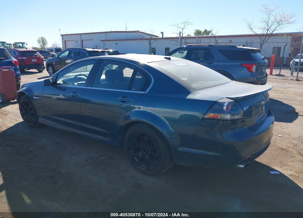 2009 PONTIAC G8 GT VIN: 6G2EC57Y59L219013