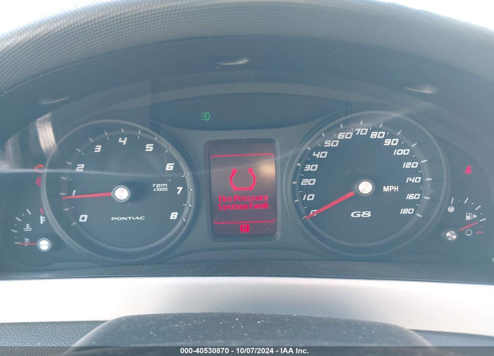 2009 PONTIAC G8 GT VIN: 6G2EC57Y59L219013