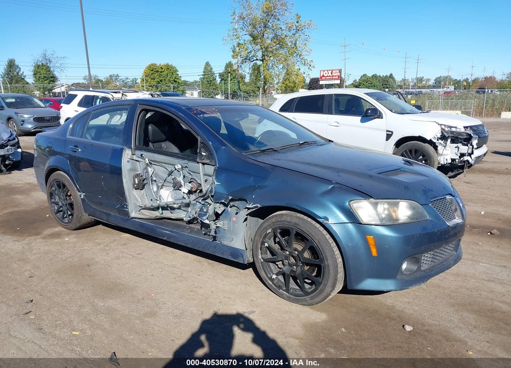 2009 PONTIAC G8 GT VIN: 6G2EC57Y59L219013
