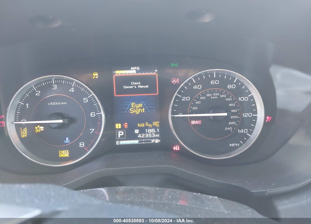 2020 SUBARU CROSSTREK LIMITED VIN: JF2GTANC8LH240869