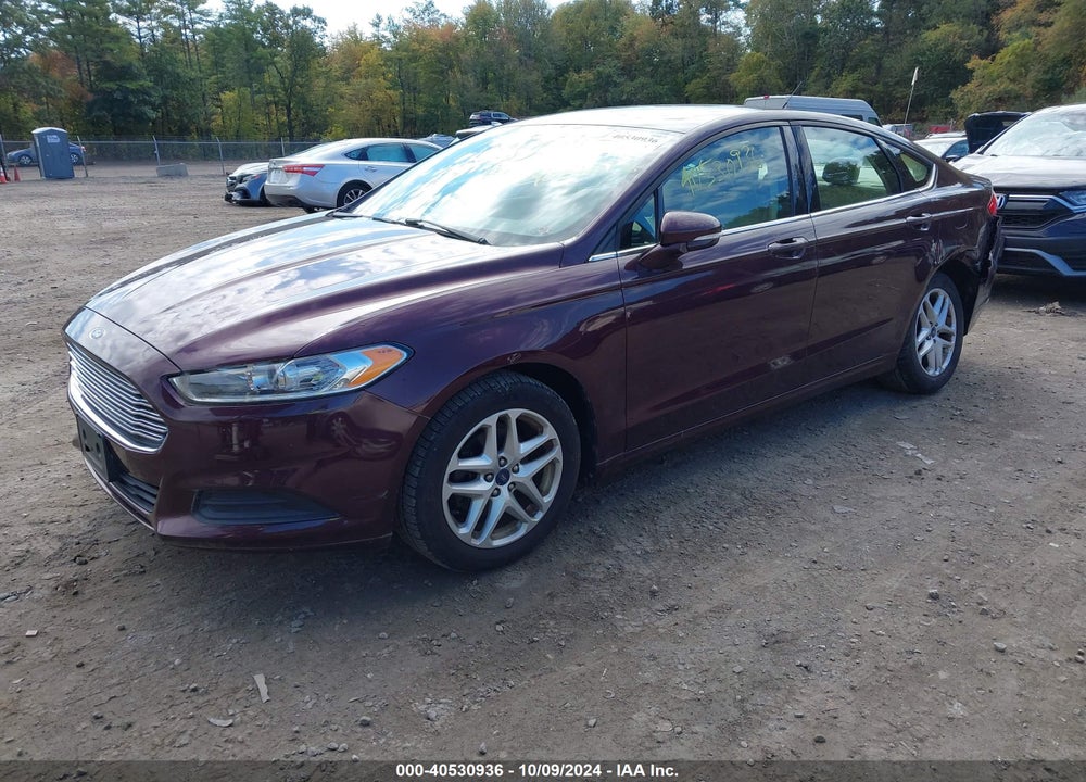 2013 FORD FUSION SE VIN: 3FA6P0HR5DR387018