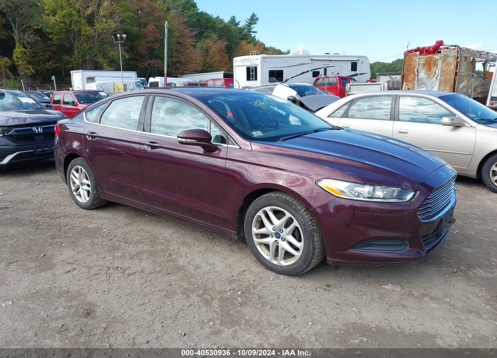 2013 FORD FUSION SE VIN: 3FA6P0HR5DR387018