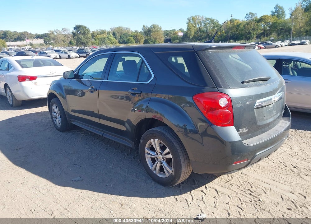 2012 CHEVROLET EQUINOX LS VIN: 2GNALBEK0C1287454