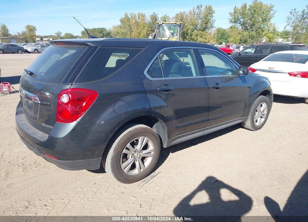 2012 CHEVROLET EQUINOX LS VIN: 2GNALBEK0C1287454