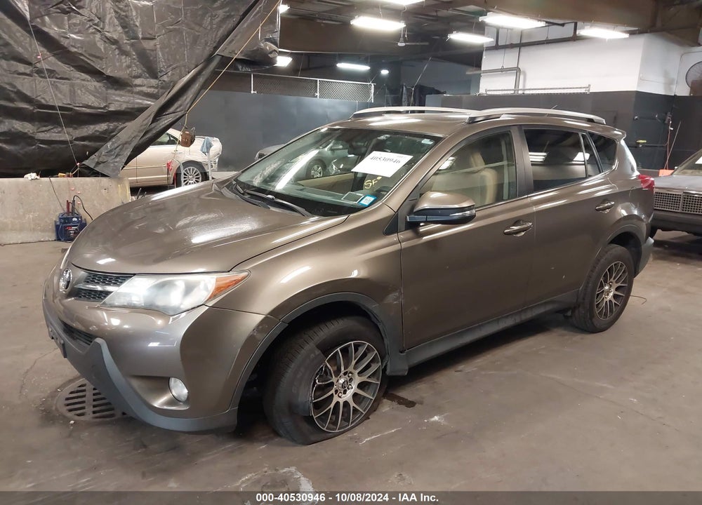 2013 TOYOTA RAV4 XLE VIN: JTMRFREV3D5016491
