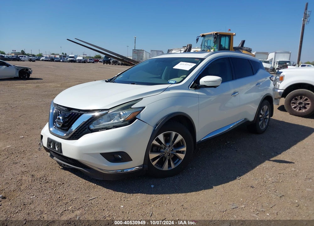 2015 NISSAN MURANO SL VIN: 5N1AZ2MH1FN243474