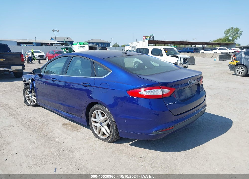 2016 FORD FUSION SE VIN: 1FA6P0H77G5127953