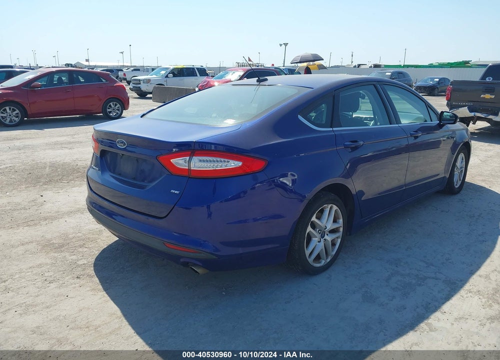 2016 FORD FUSION SE VIN: 1FA6P0H77G5127953