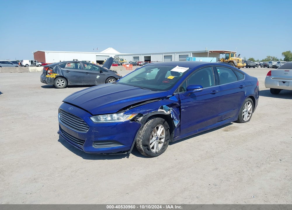 2016 FORD FUSION SE VIN: 1FA6P0H77G5127953
