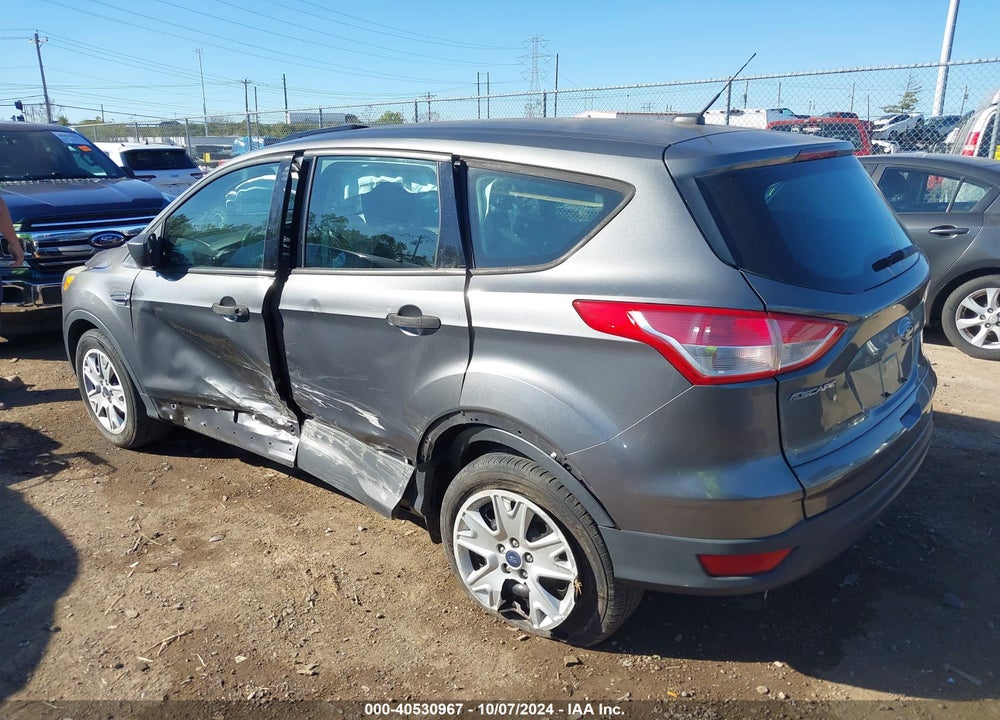 2013 FORD ESCAPE S VIN: 1FMCU0F78DUA20318