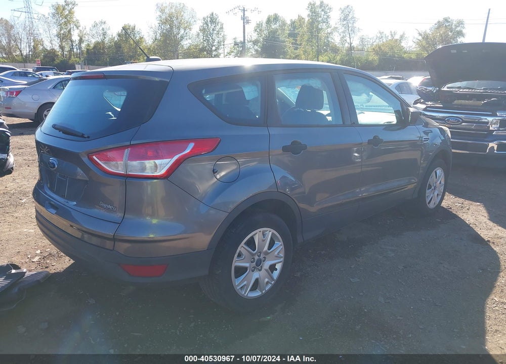 2013 FORD ESCAPE S VIN: 1FMCU0F78DUA20318