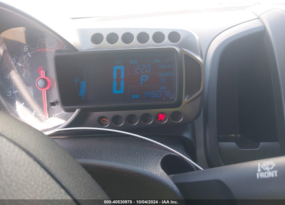 2012 CHEVROLET SONIC 2LS VIN: 1G1JA6SH5C4115660