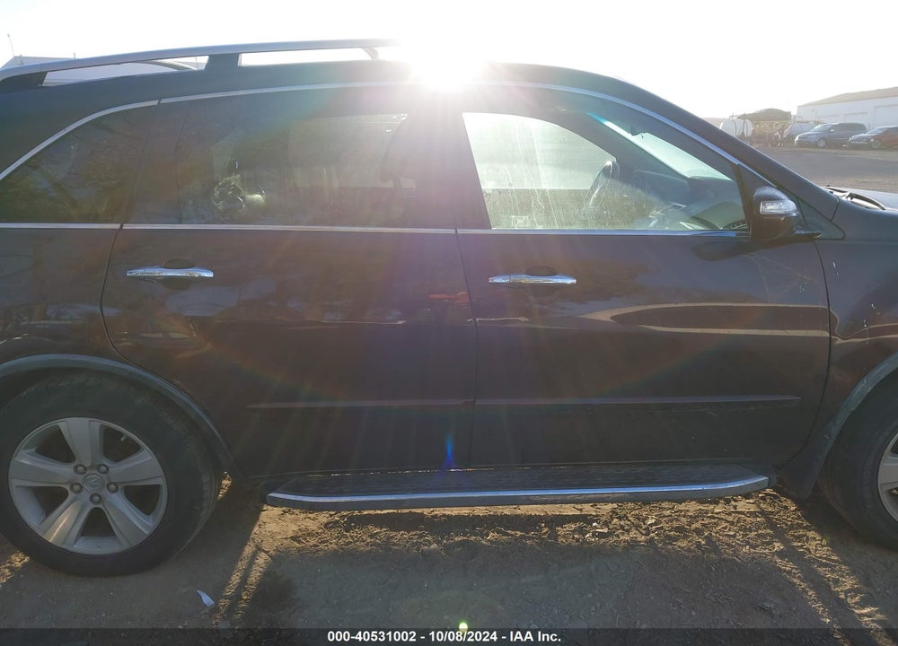 2011 ACURA MDX TECHNOLOGY PACKAGE VIN: 2HNYD2H65BH503088