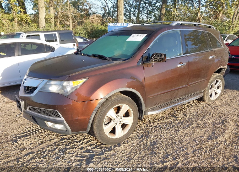 2011 ACURA MDX TECHNOLOGY PACKAGE VIN: 2HNYD2H65BH503088