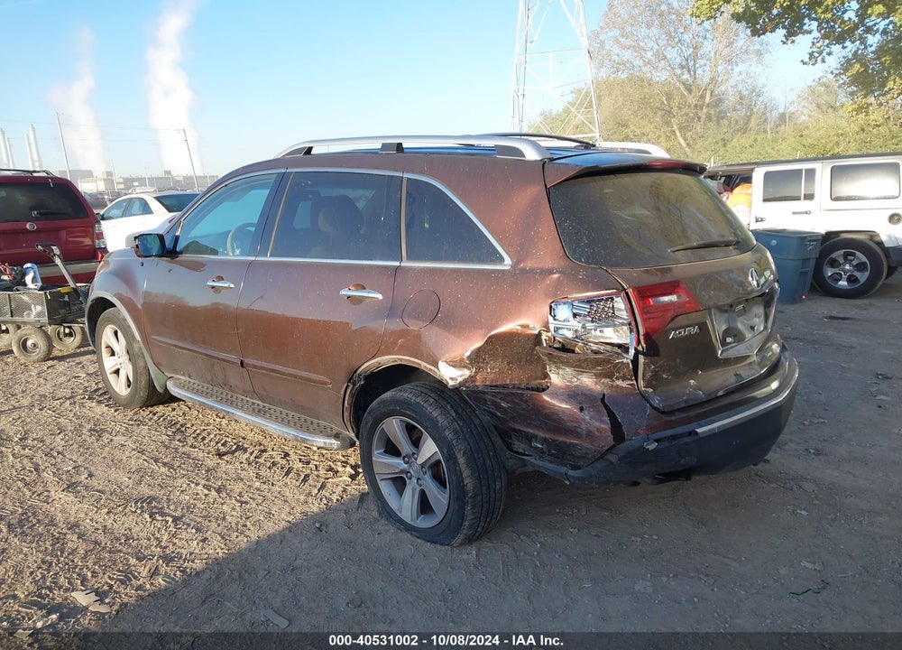 2011 ACURA MDX TECHNOLOGY PACKAGE VIN: 2HNYD2H65BH503088