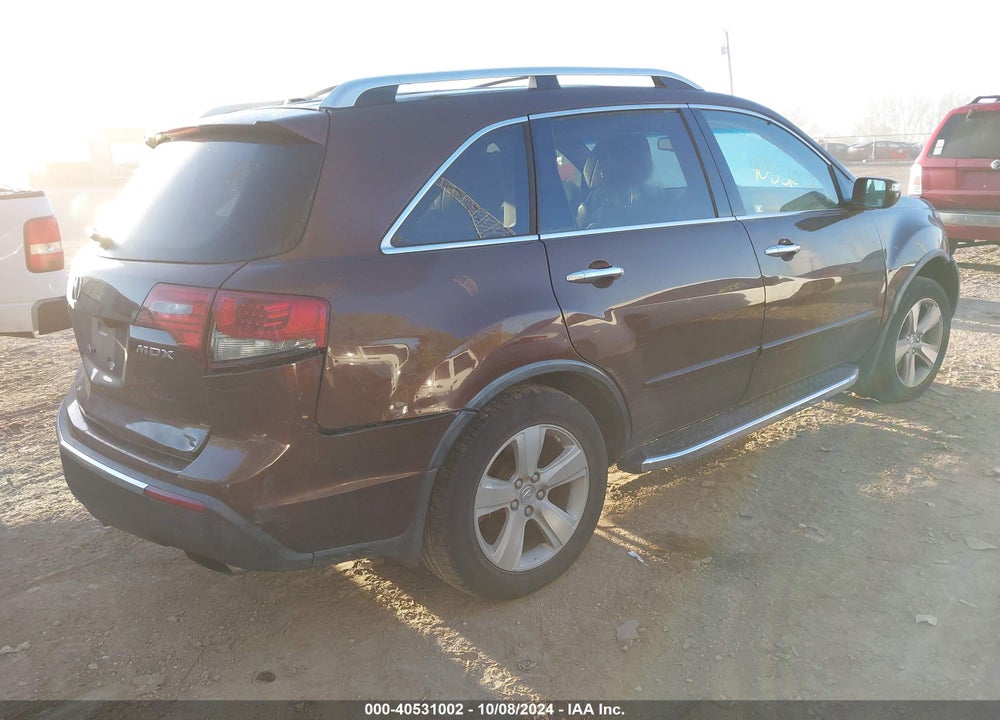 2011 ACURA MDX TECHNOLOGY PACKAGE VIN: 2HNYD2H65BH503088