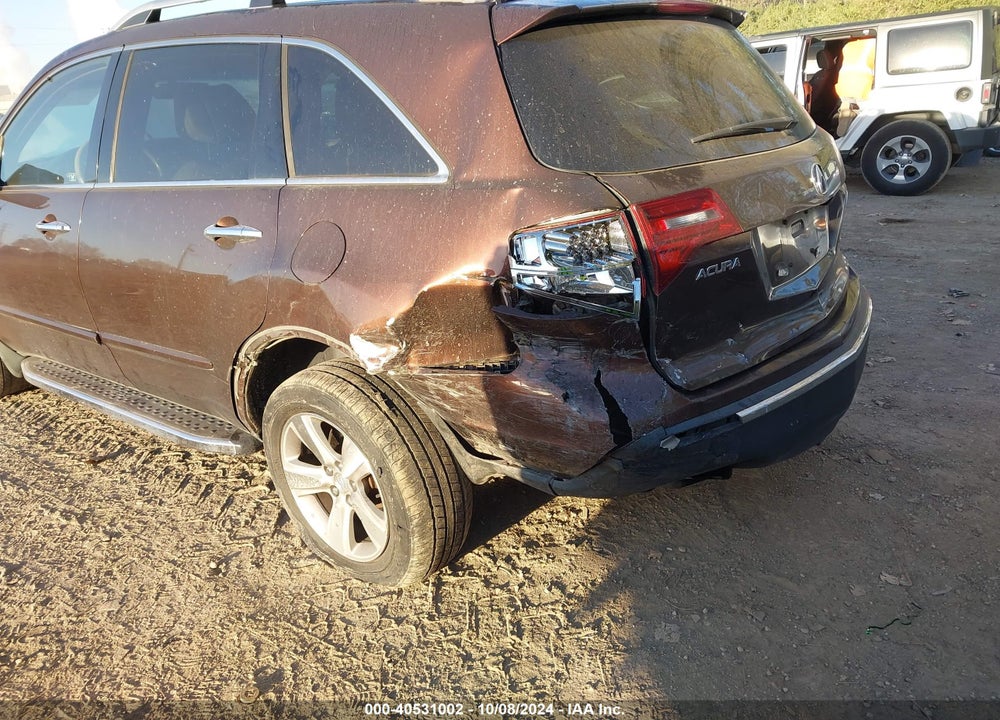 2011 ACURA MDX TECHNOLOGY PACKAGE VIN: 2HNYD2H65BH503088