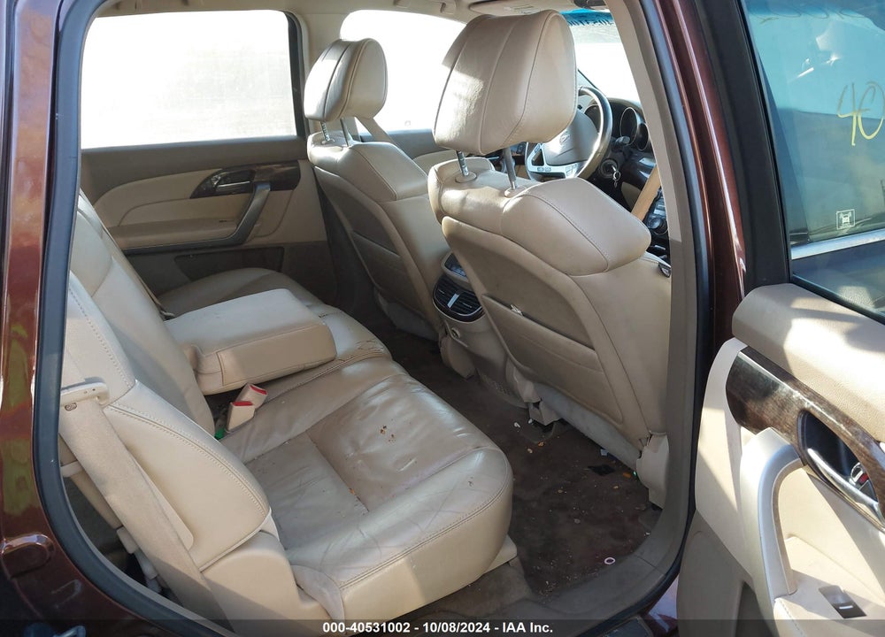 2011 ACURA MDX TECHNOLOGY PACKAGE VIN: 2HNYD2H65BH503088