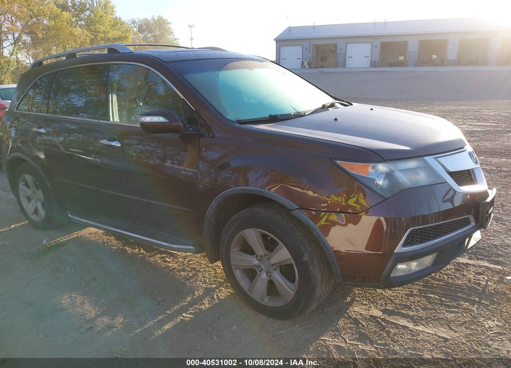 2011 ACURA MDX TECHNOLOGY PACKAGE VIN: 2HNYD2H65BH503088
