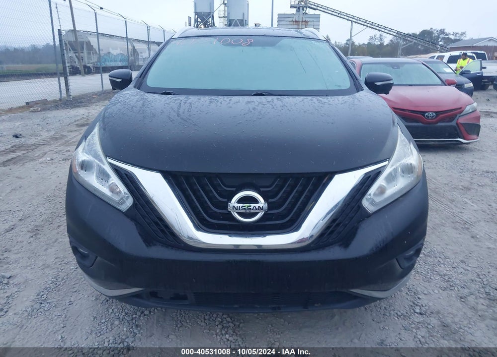 2015 NISSAN MURANO PLATINUM VIN: 5N1AZ2MG2FN233673