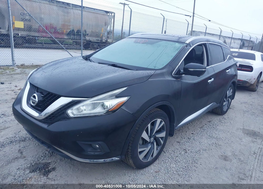 2015 NISSAN MURANO PLATINUM VIN: 5N1AZ2MG2FN233673