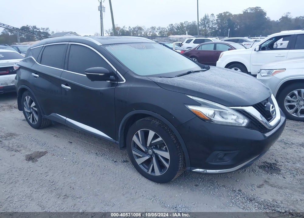 2015 NISSAN MURANO PLATINUM VIN: 5N1AZ2MG2FN233673