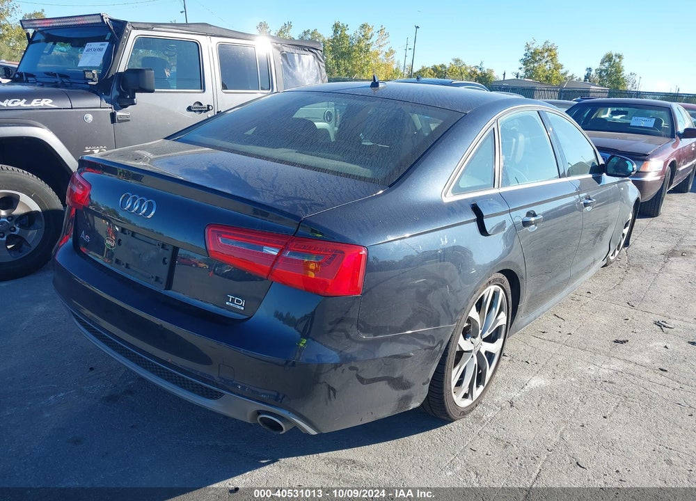 2015 AUDI A6 3.0 TDI PREMIUM PLUS VIN: WAUFMAFC7FN047427