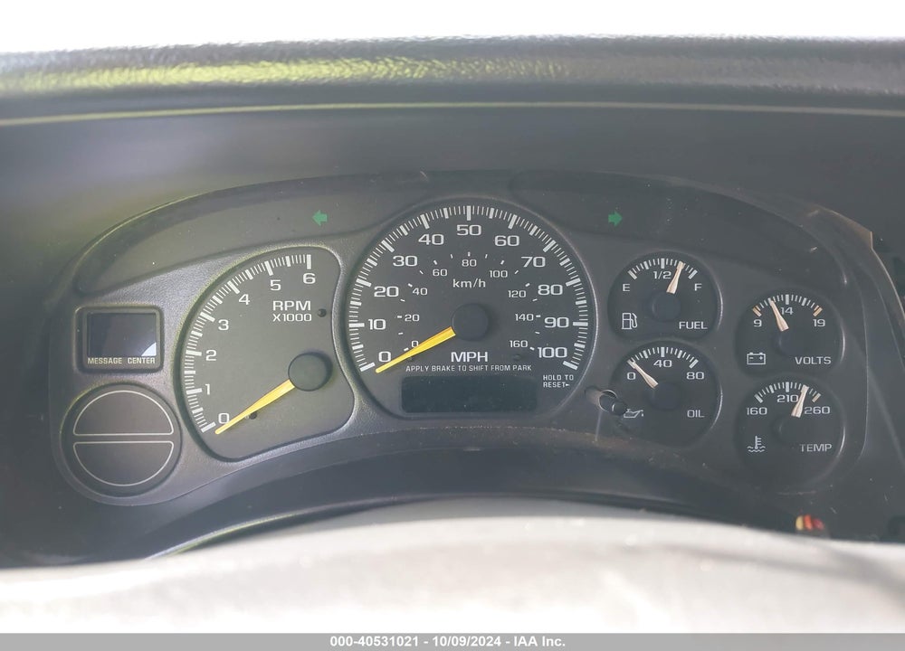 2000 CHEVROLET SILVERADO 1500 LT VIN: 2GCEK19T2Y1273590