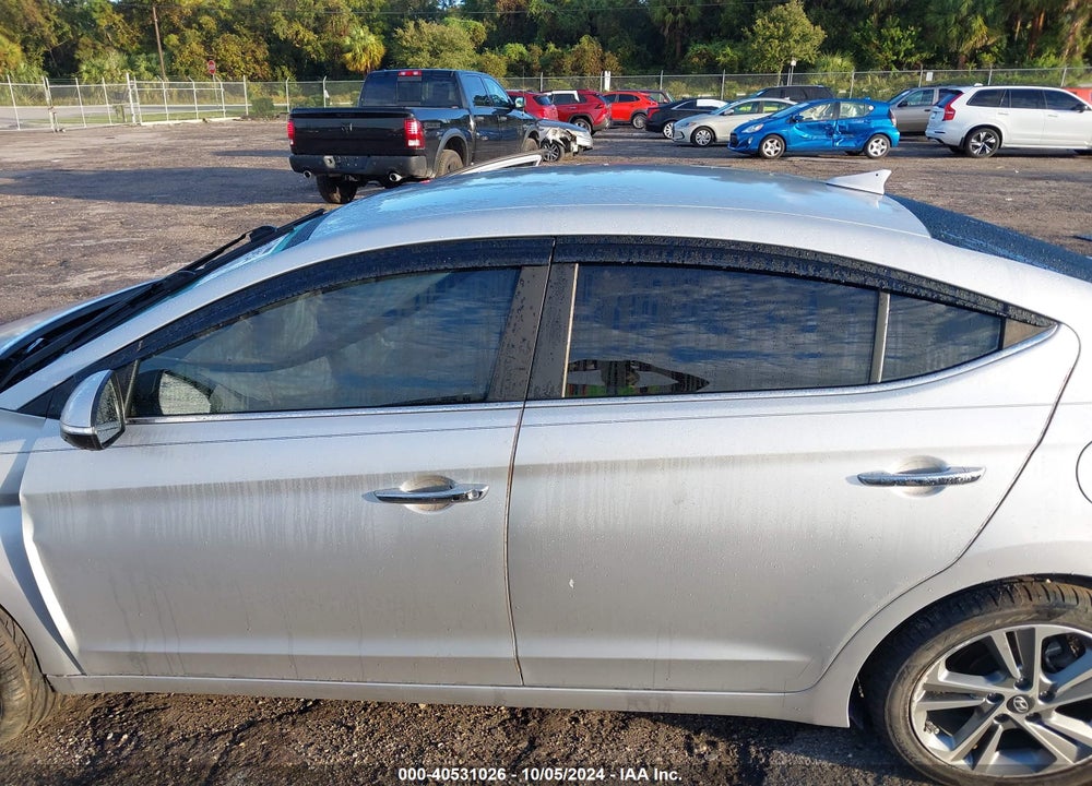 2017 HYUNDAI ELANTRA LIMITED VIN: KMHD84LF0HU146786