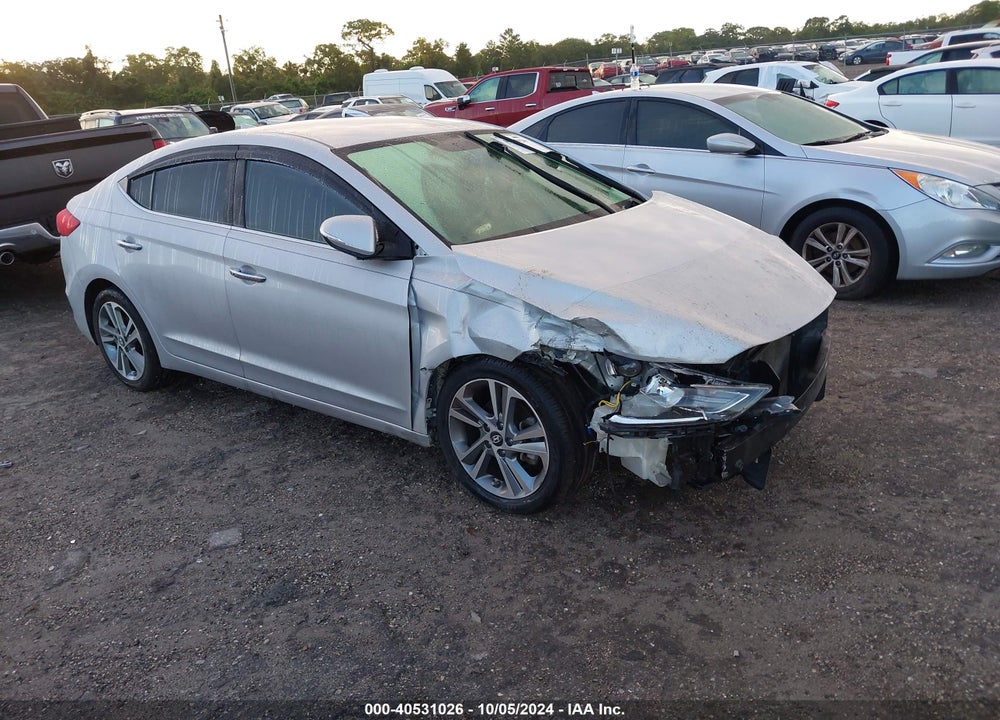 2017 HYUNDAI ELANTRA LIMITED VIN: KMHD84LF0HU146786