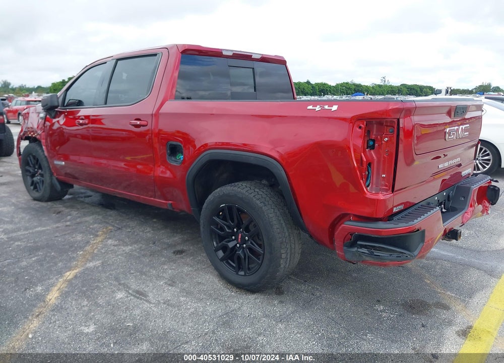 2021 GMC SIERRA 1500 4WD SHORT BOX ELEVATION VIN: 3GTU9CET5MG311145
