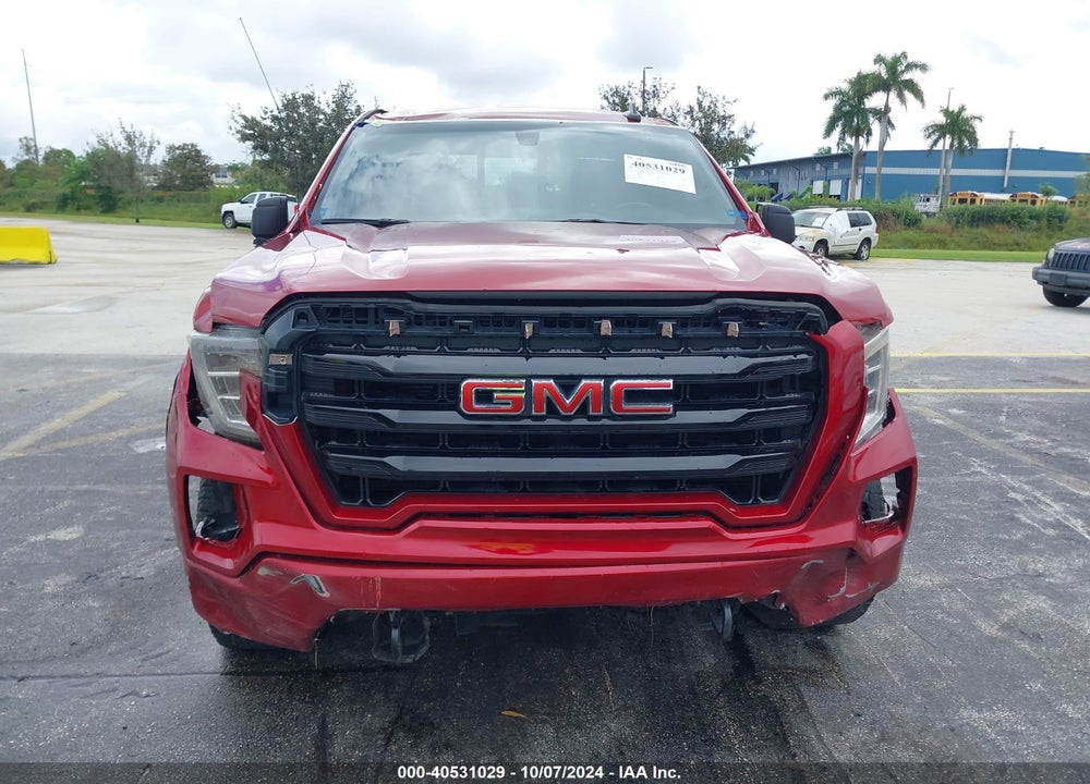 2021 GMC SIERRA 1500 4WD SHORT BOX ELEVATION VIN: 3GTU9CET5MG311145