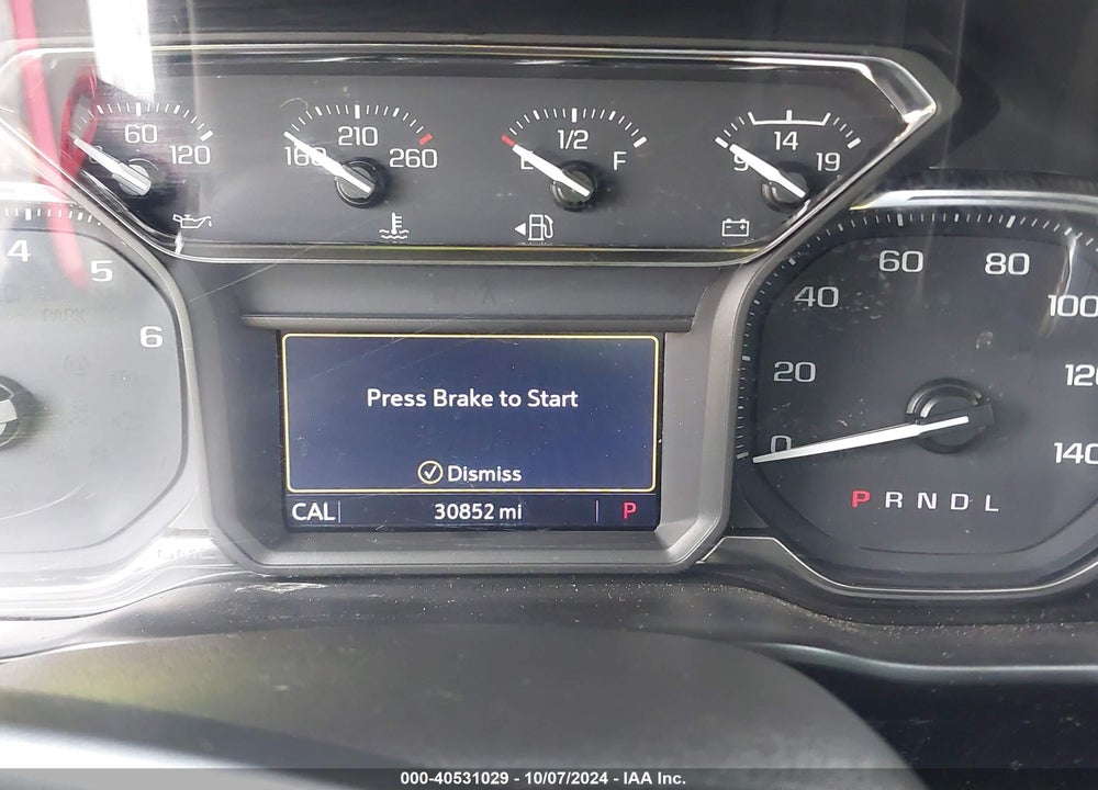 2021 GMC SIERRA 1500 4WD SHORT BOX ELEVATION VIN: 3GTU9CET5MG311145
