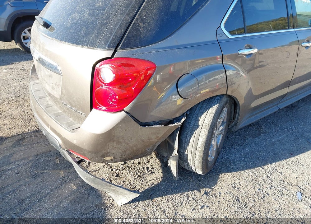 2012 CHEVROLET EQUINOX LTZ VIN: 2GNFLGEK6C6256747