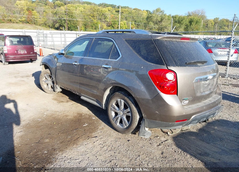 2012 CHEVROLET EQUINOX LTZ VIN: 2GNFLGEK6C6256747