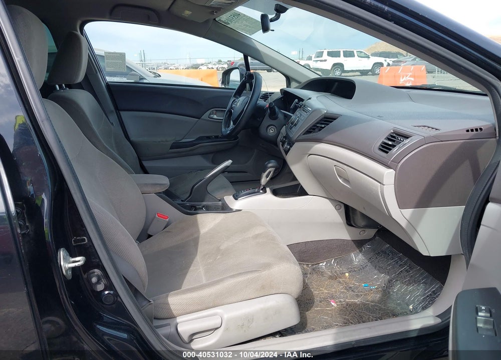 2012 HONDA CIVIC LX VIN: 19XFB2F53CE359664