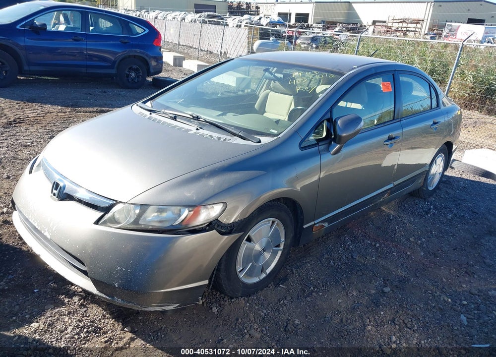 2008 HONDA CIVIC HYBRID VIN: JHMFA36228S022713