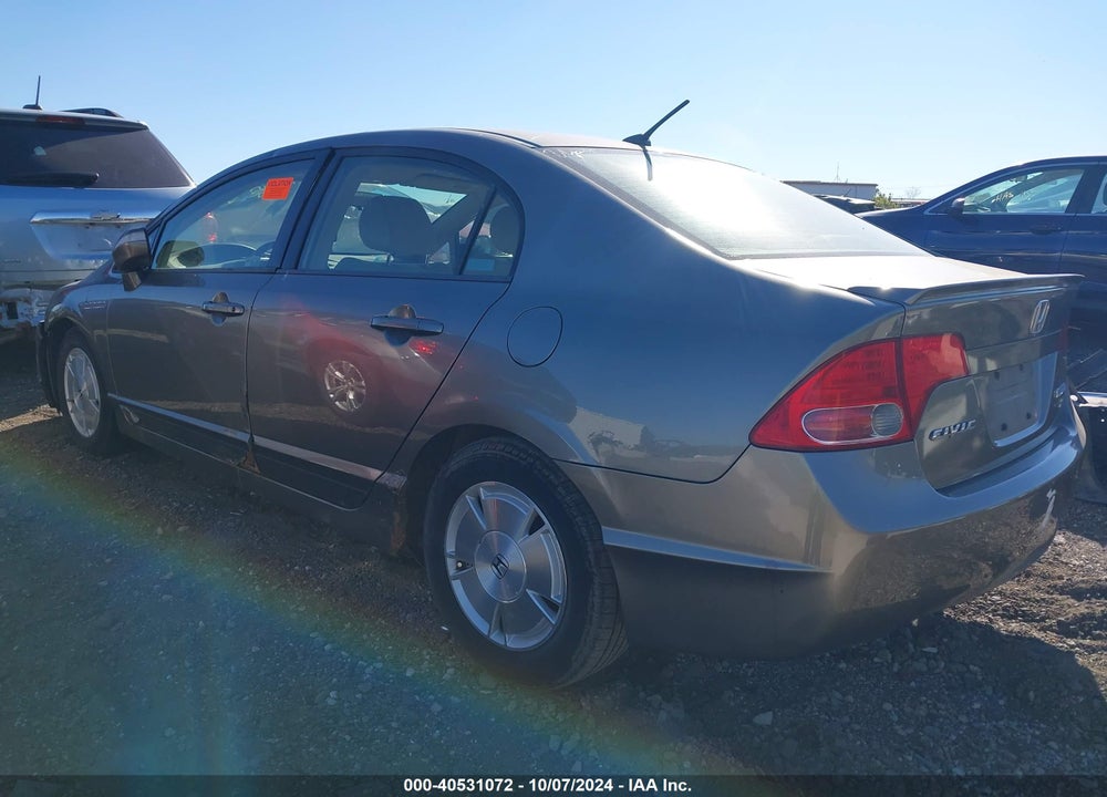 2008 HONDA CIVIC HYBRID VIN: JHMFA36228S022713