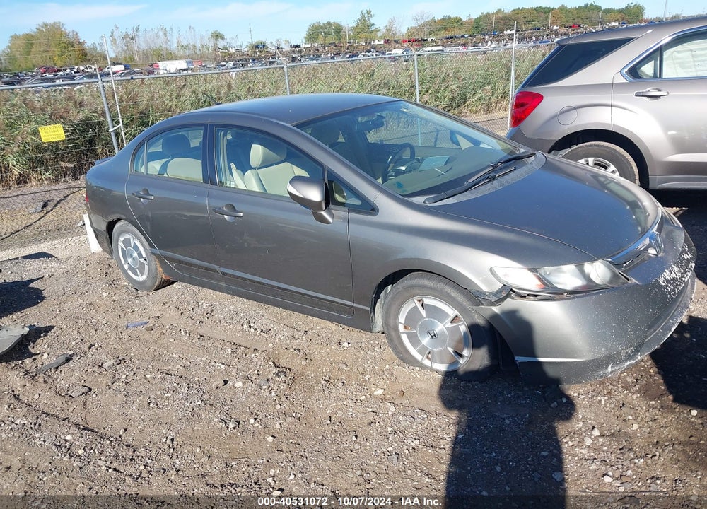 2008 HONDA CIVIC HYBRID VIN: JHMFA36228S022713