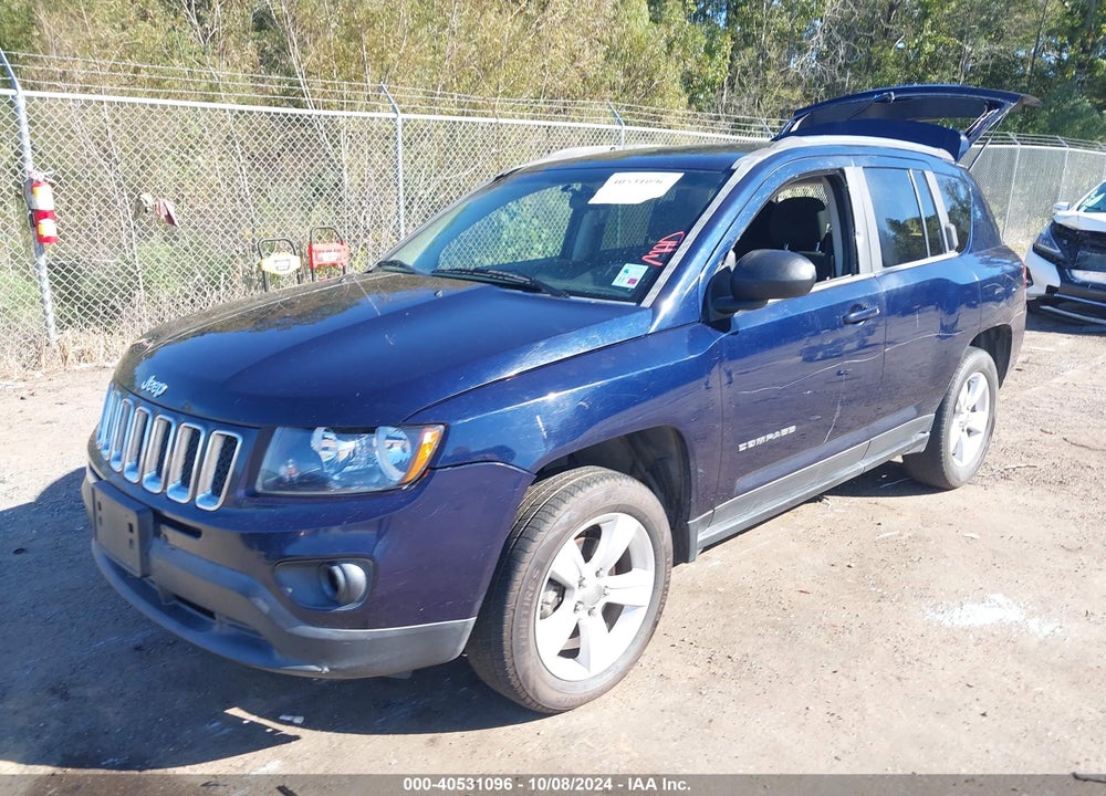2014 JEEP COMPASS SPORT VIN: 1C4NJCBA0ED714463