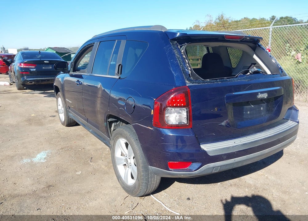 2014 JEEP COMPASS SPORT VIN: 1C4NJCBA0ED714463