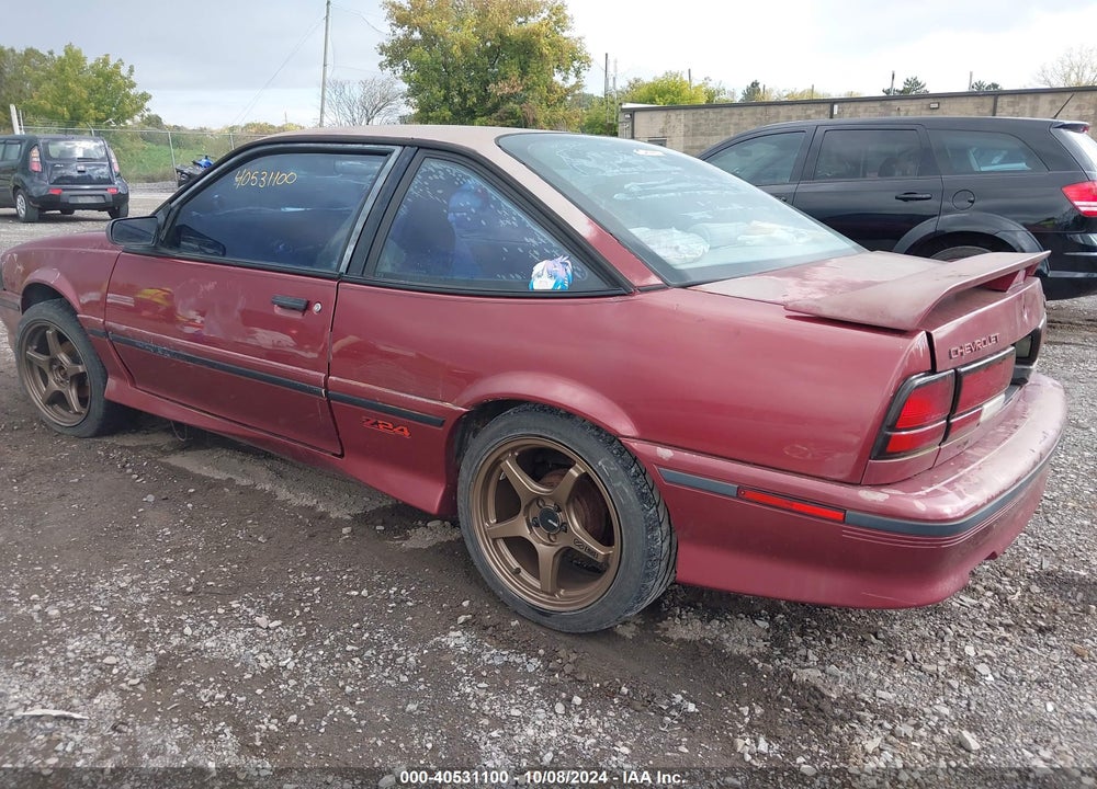 1992 CHEVROLET CAVALIER Z24 VIN: 1G1JF14T2N7109130