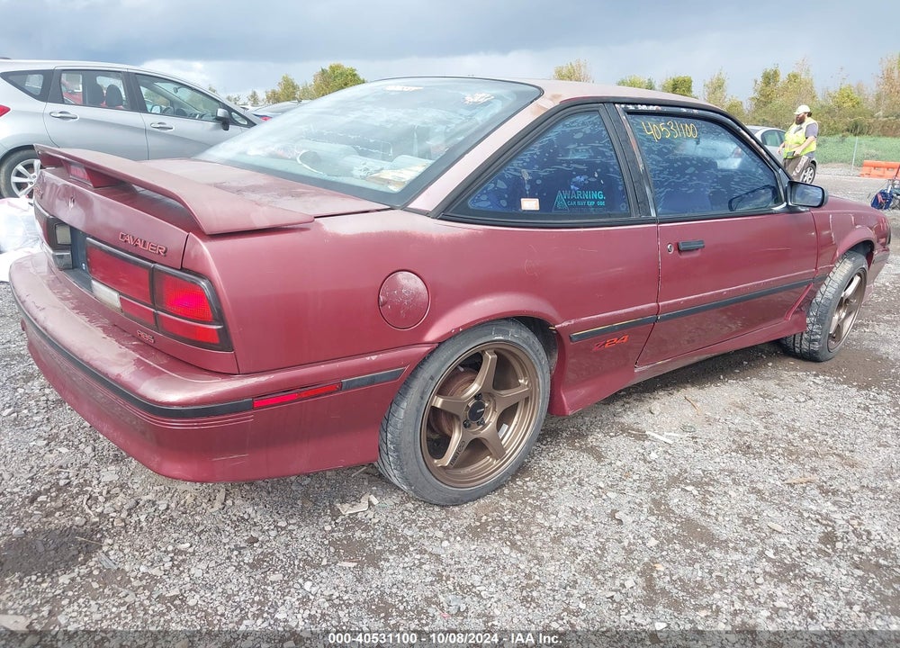 1992 CHEVROLET CAVALIER Z24 VIN: 1G1JF14T2N7109130
