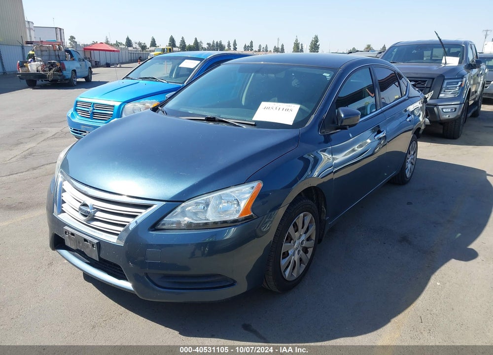 2015 NISSAN SENTRA SV VIN: 3N1AB7APXFL692964