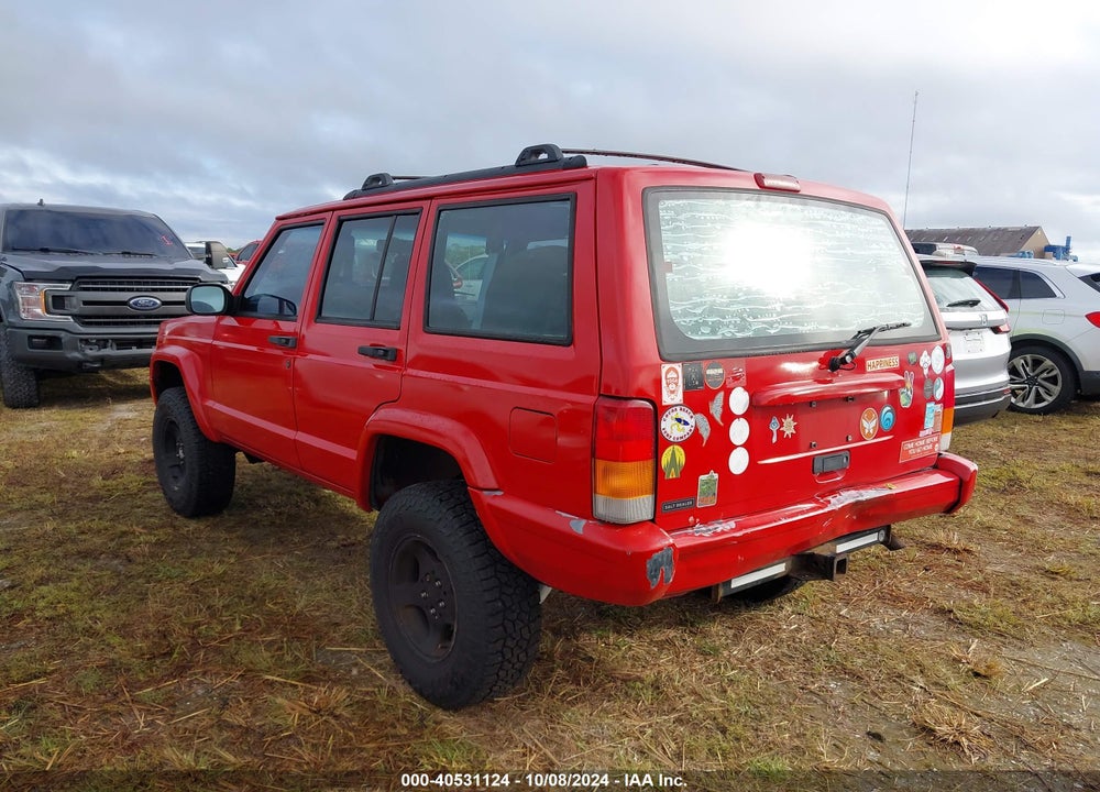 1999 JEEP CHEROKEE CLASSIC/SPORT VIN: 1J4FF68S3XL597634